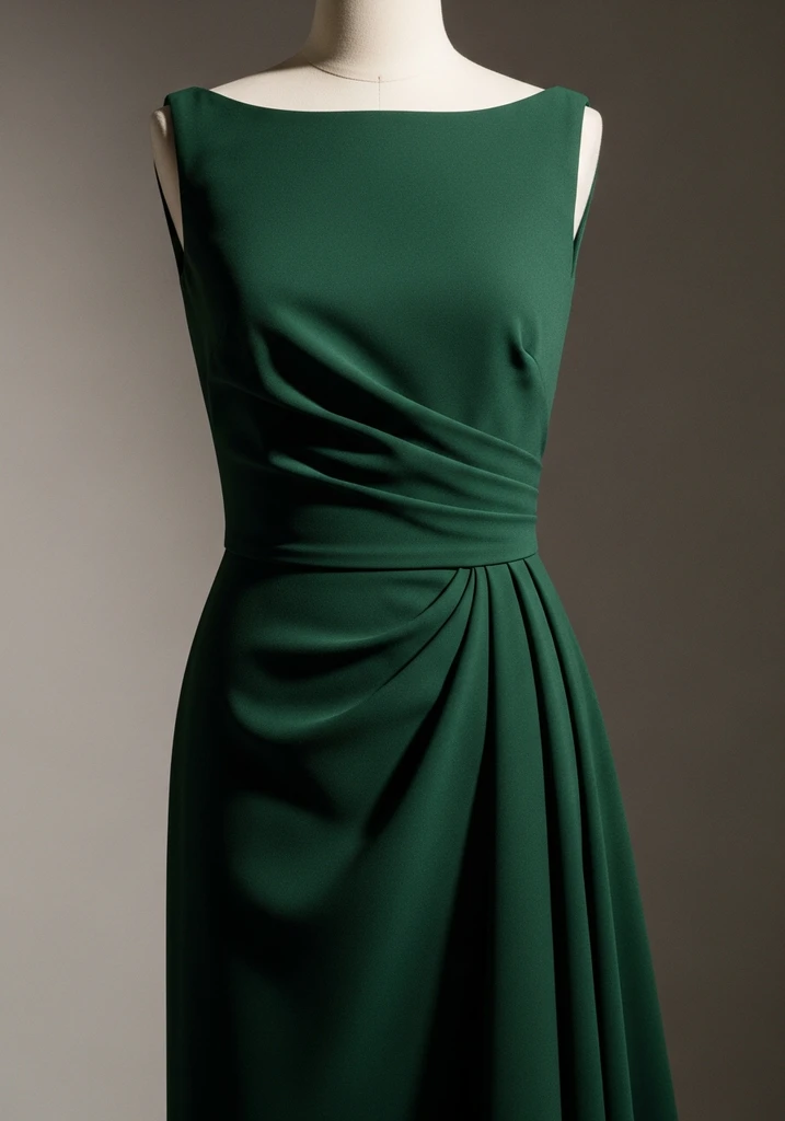 29 Drop Waist Summer Wedding Guest Dresses 6 Crepe column dress with drop waist