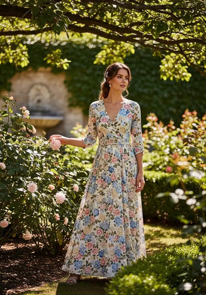 25 Floral Print Summer Wedding Guest Dresses 23 dainty-ditsy-print