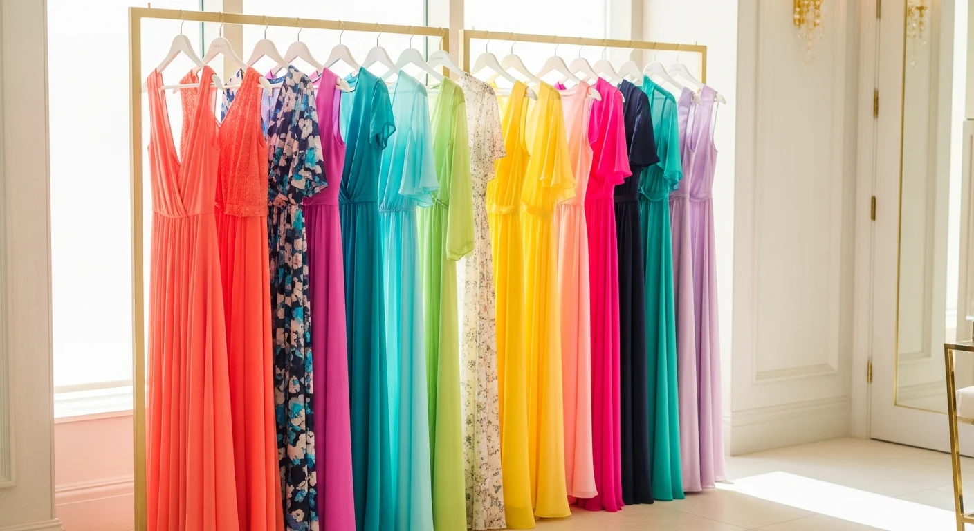 Collection of summer maxi wedding guest dresses