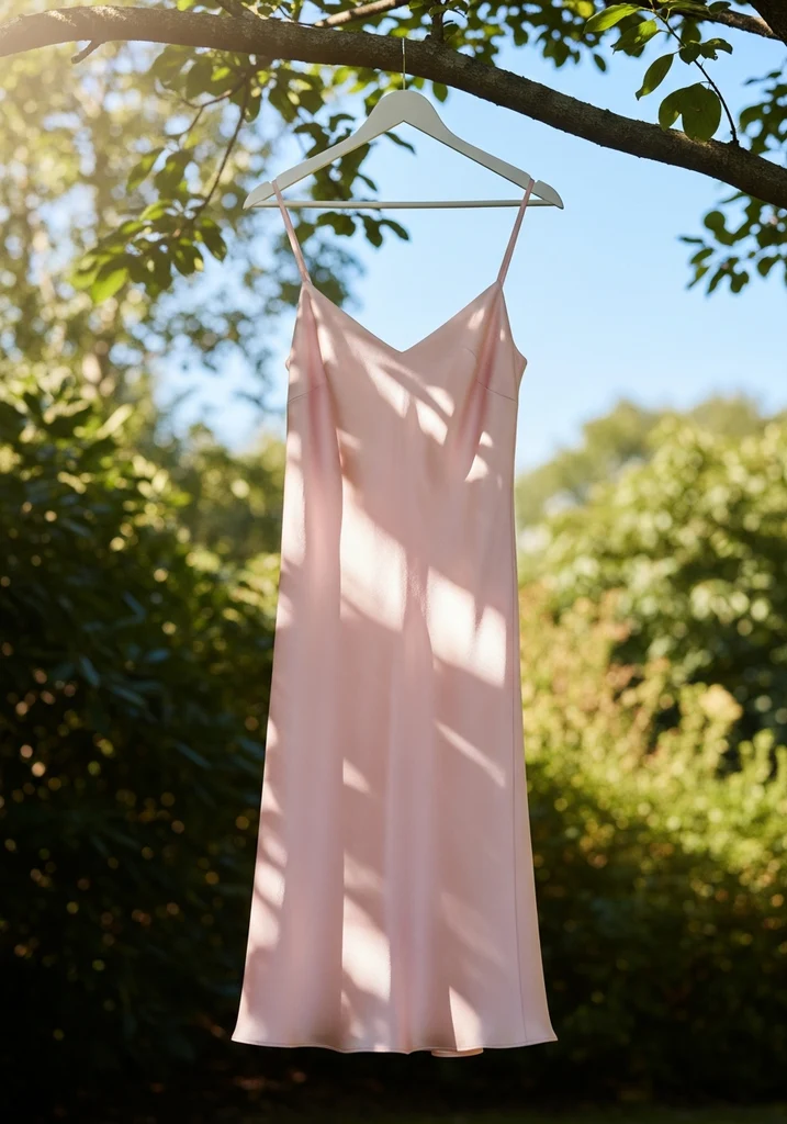 17 Garden Party Wedding Guest Dresses for Every Style 4 Pastel silk slip dress for wedding guests
