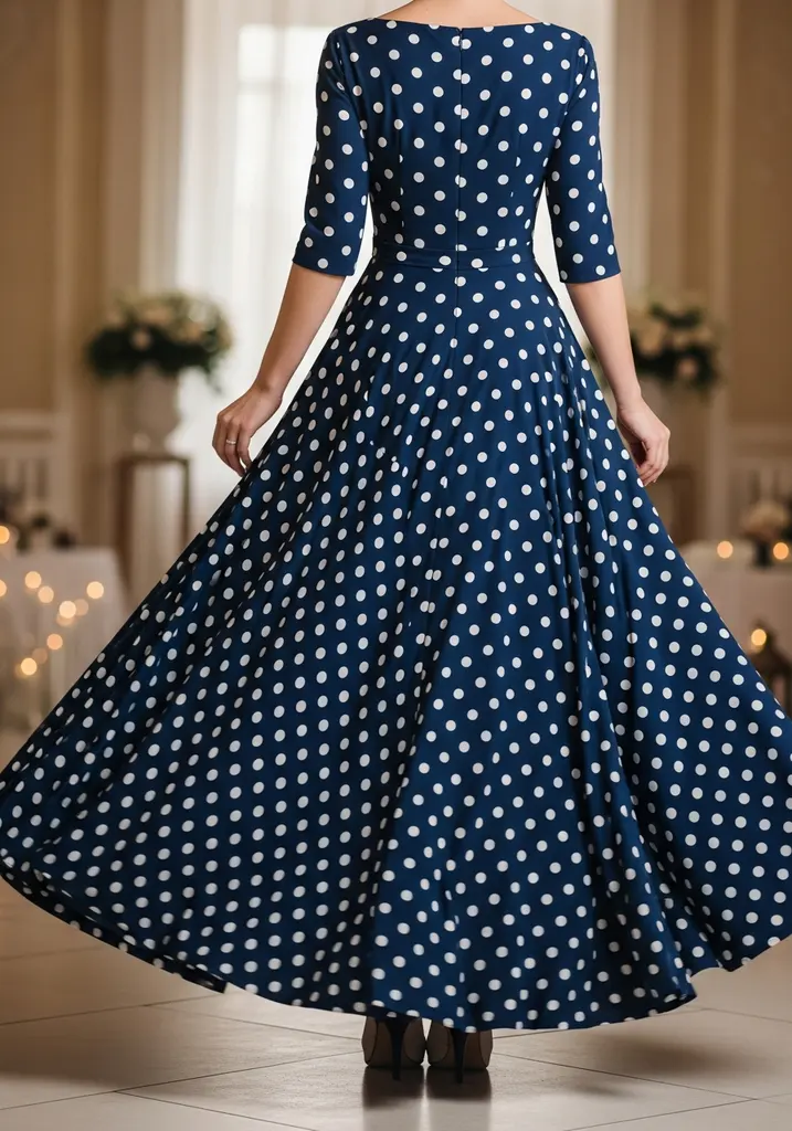 27 Summer Wedding Guest Dress Ideas for Every Venue 22 Polka dot swing dress for summer wedding