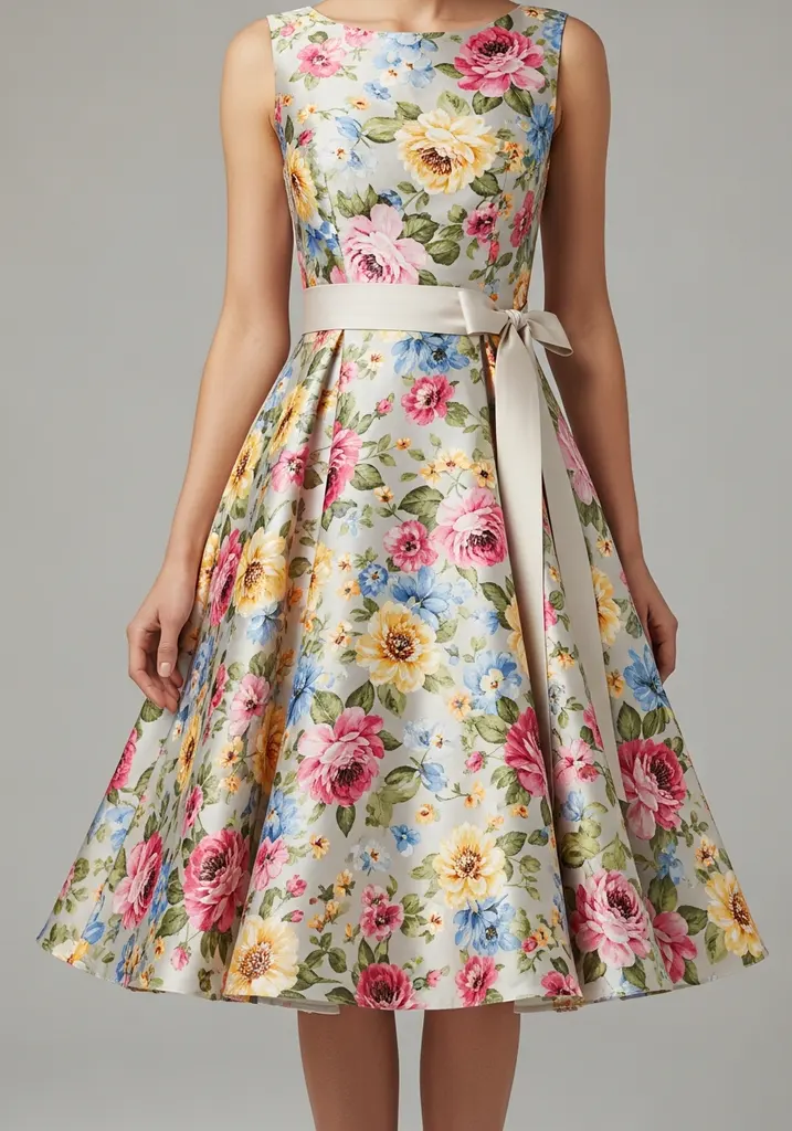27 Summer Wedding Guest Dress Ideas for Every Venue 7 Tea length A line dress for summer wedding