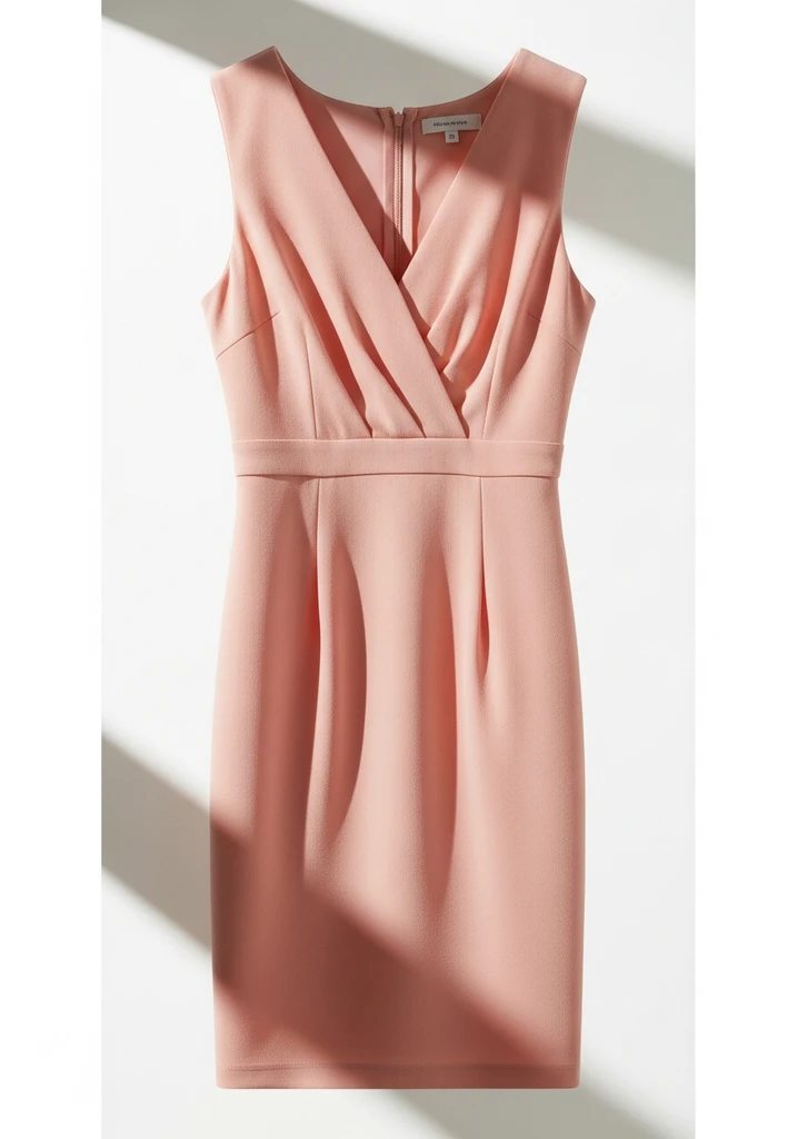 27 Summer Wedding Guest Dress Ideas for Every Venue 13 Coral V neck crepe dress