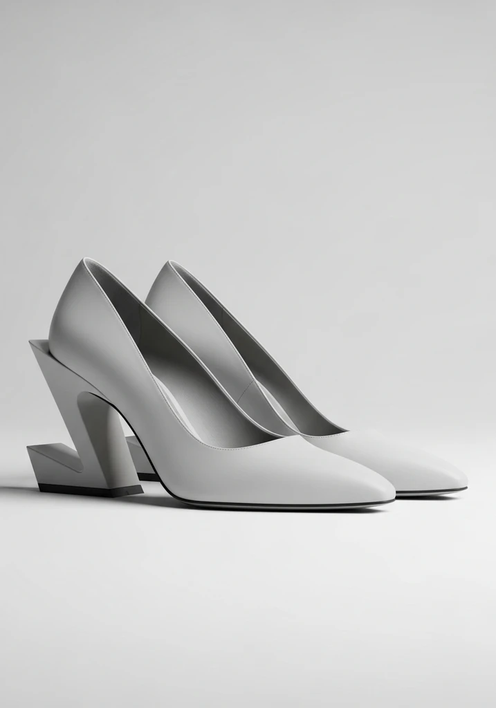 Top Block Heel Wedding Shoes for Comfort and Style 25 Architectural sculptural block heel shoes for a fashion forward and artistic bridal look.