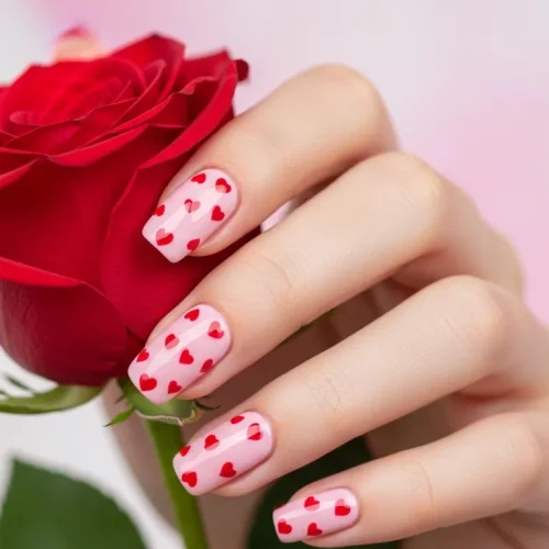 Top 21 Valentines Nails Coquette: Embrace Romantic Charm