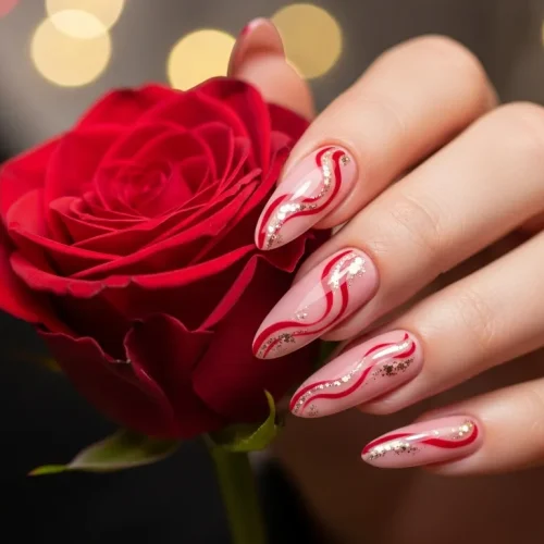 25 Swirl Valentines Nails to Sweep You Off Your Feet!