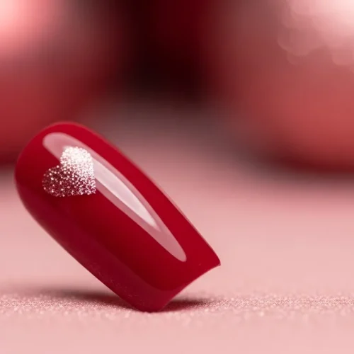 23 Dreamy Valentines Square Nails You’ll Adore