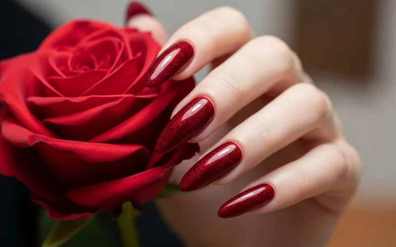 Top 19 Valentines Nails Velvet: Luxurious & Romantic Nail Art Ideas